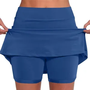 Athletic Skorts for Women Summer Skorts Casual Tennis Skirt Golf Skirts Plus Size Skort Running Shorts with Pocket
