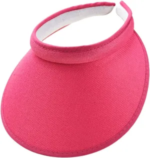 Beach Sun Visor Hat Wide Brim UV Protection Sport Cap for Golf Tennis Running Summer Beach Vacation Tops Hats