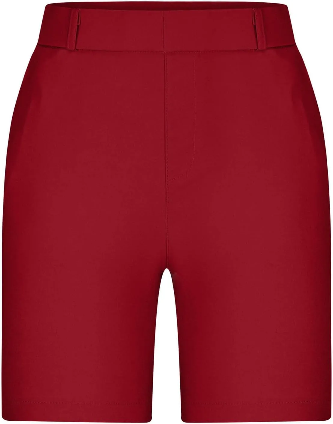 Bermuda Shorts for Women Casual High Waisted Chino Shorts Straight Leg Hiking Vacation Short with Pockets 2025