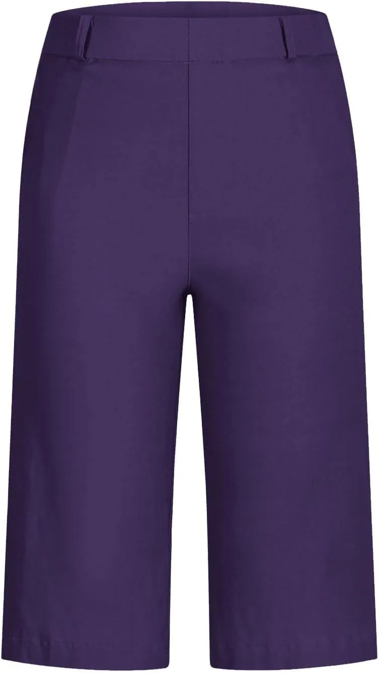 Bermuda Shorts for Women Trendy Casual Summer High Waisted Chino Shorts Straight Leg Hiking Vacation Loose Outfits