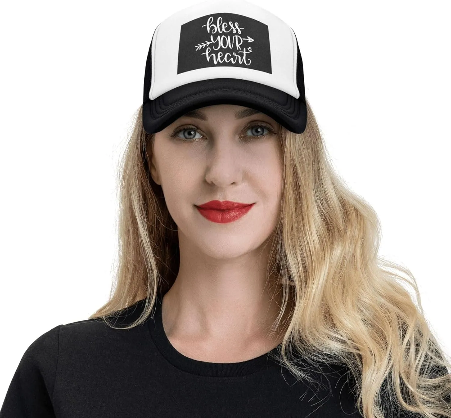 Bless Your Heart Mesh Back Trucker Cap Baseball Cap