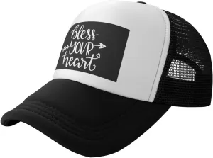 Bless Your Heart Mesh Back Trucker Cap Baseball Cap
