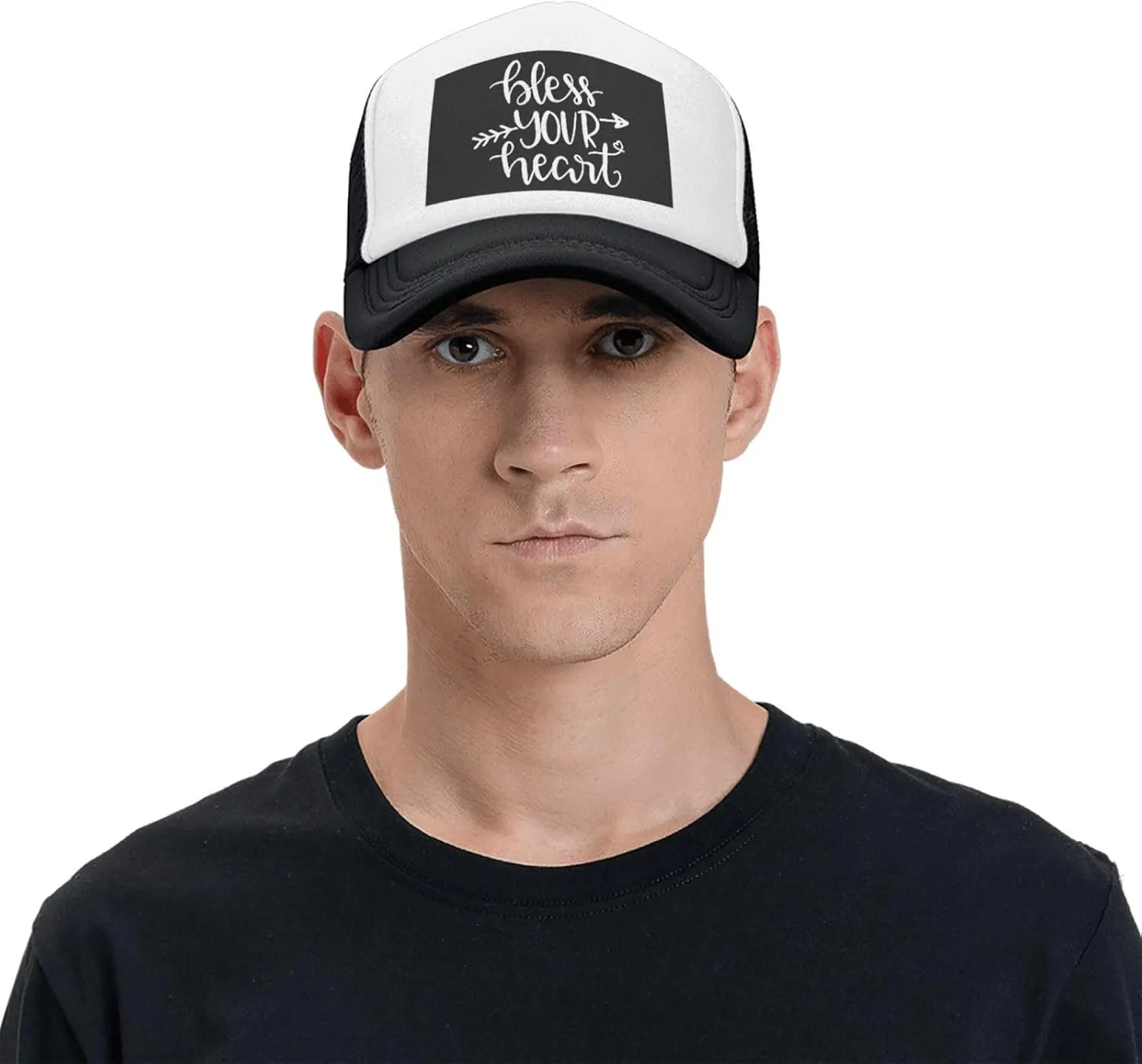Bless Your Heart Mesh Back Trucker Cap Baseball Cap