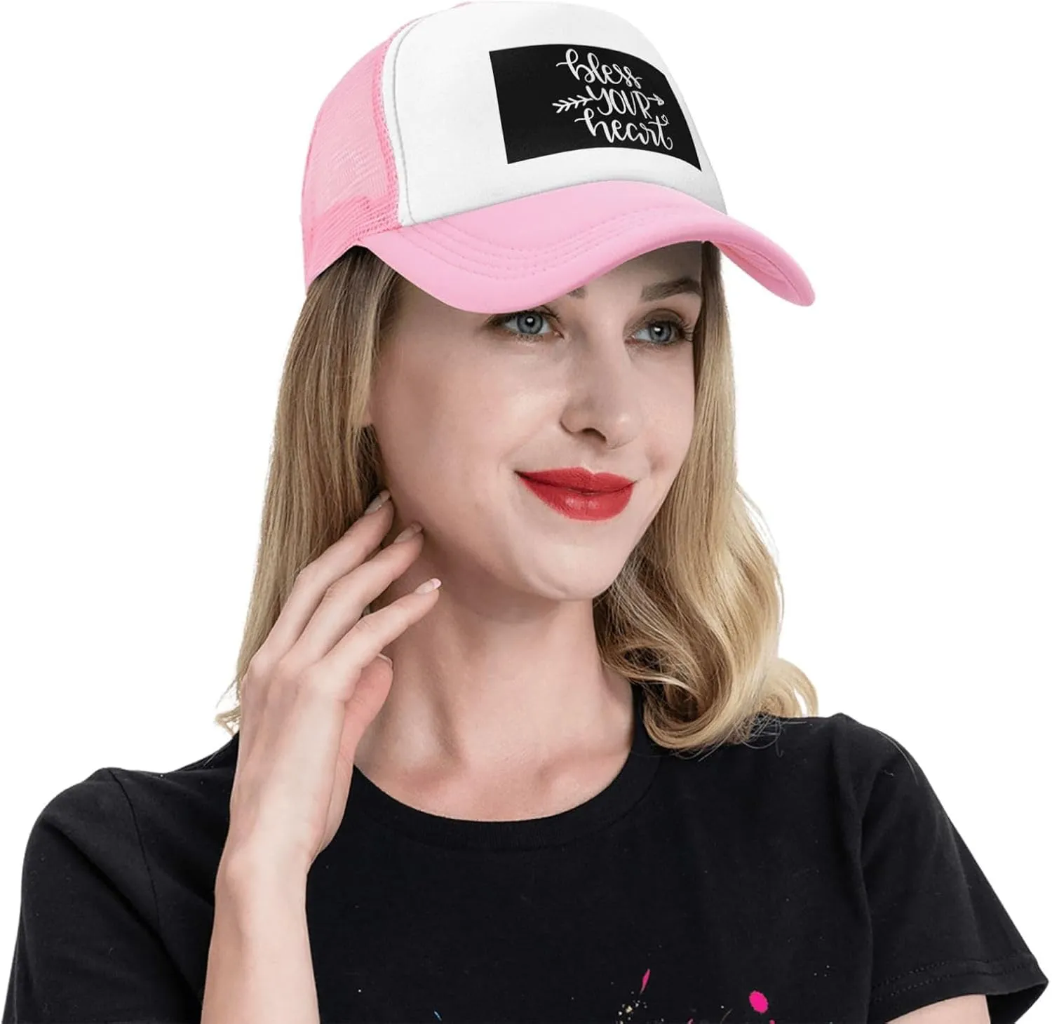 Bless Your Heart Mesh Back Trucker Cap Baseball Cap