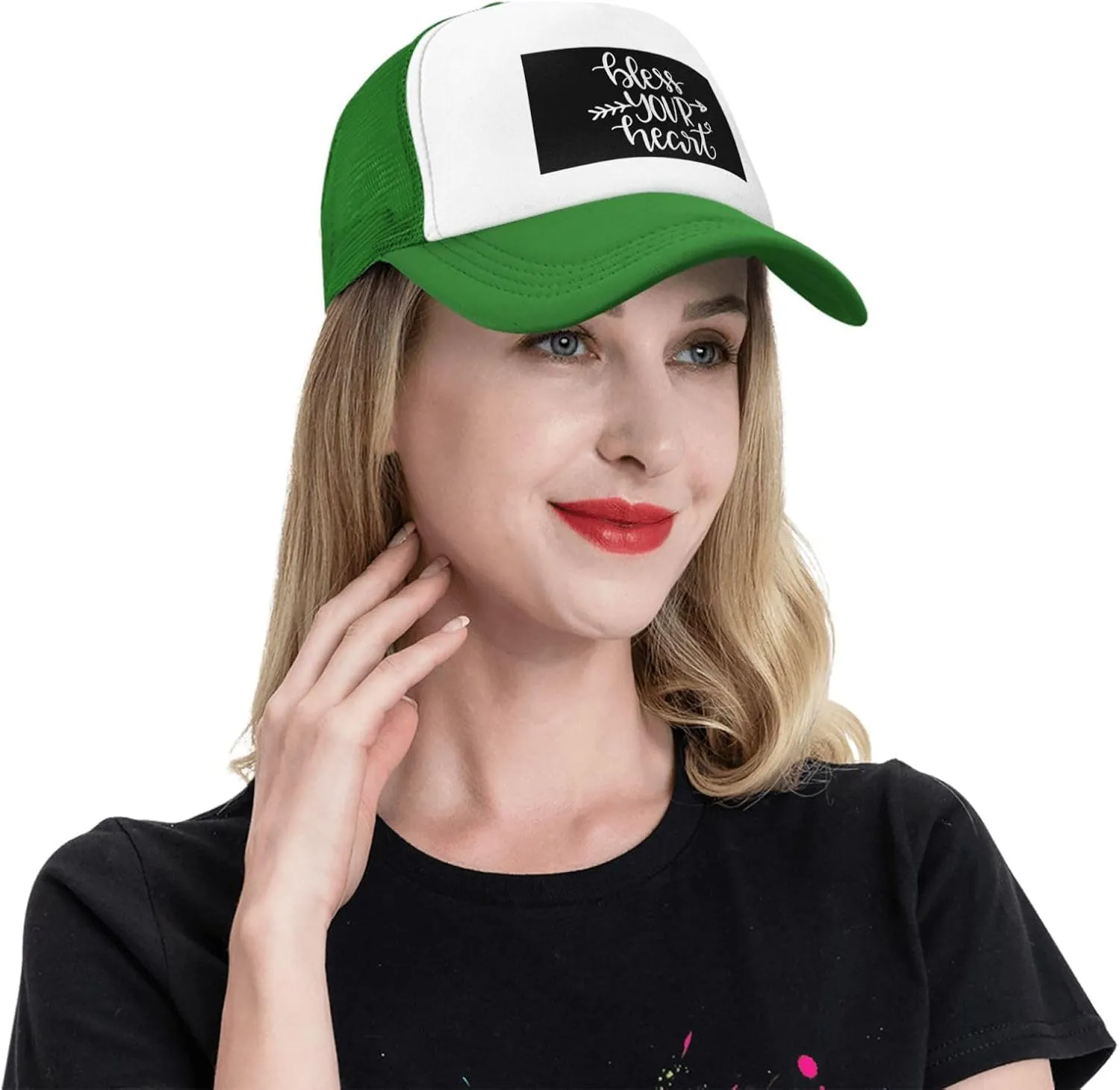 Bless Your Heart Mesh Back Trucker Cap Baseball Cap