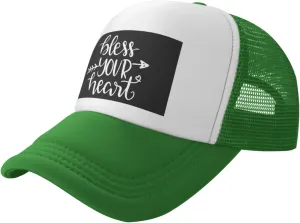 Bless Your Heart Mesh Back Trucker Cap Baseball Cap