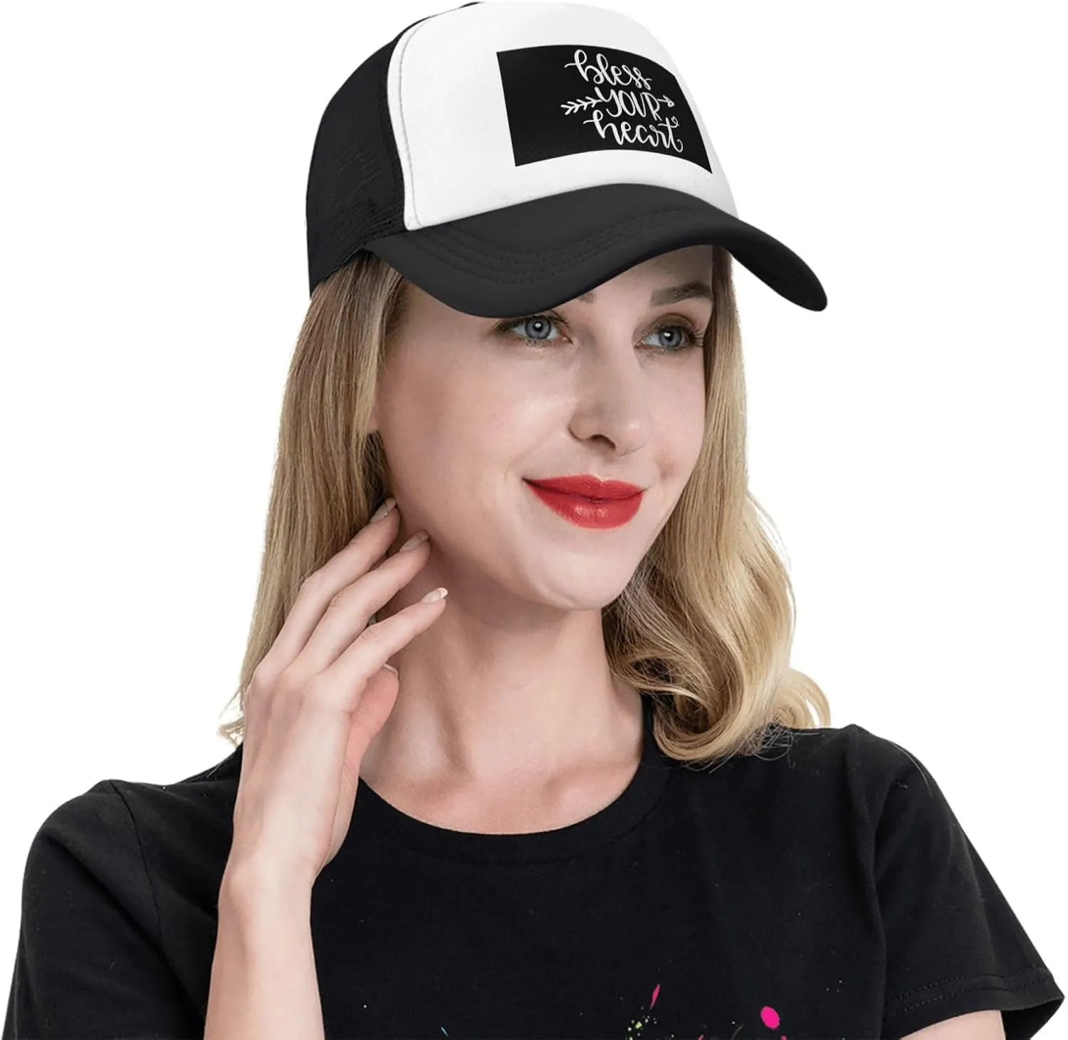 Bless Your Heart Mesh Back Trucker Cap Baseball Cap