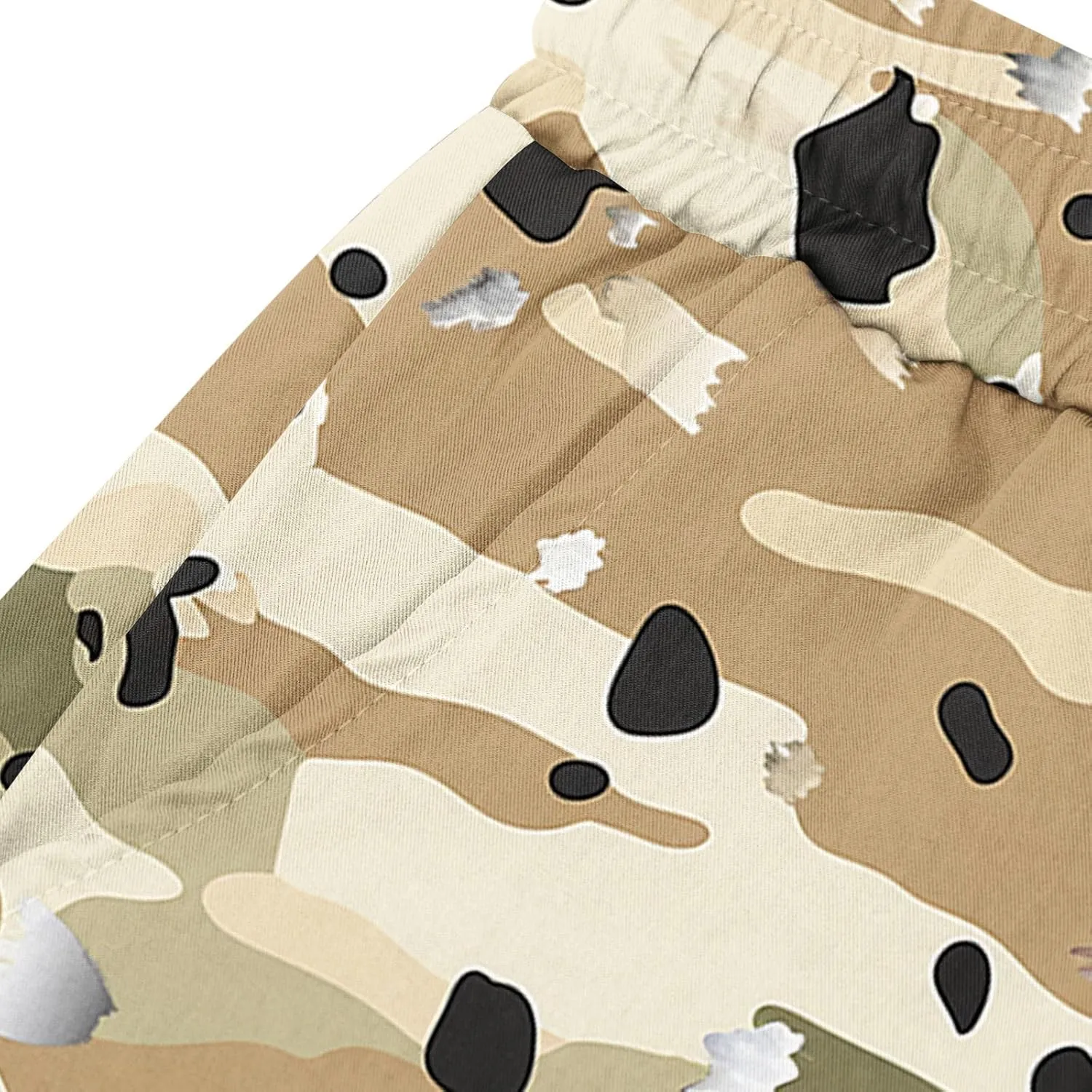 Camo Straight Leg Basic Cargo Shorts for Mens Fall Summer Loose Fit Trousers Pants Shorts Mens 2025 Y2K