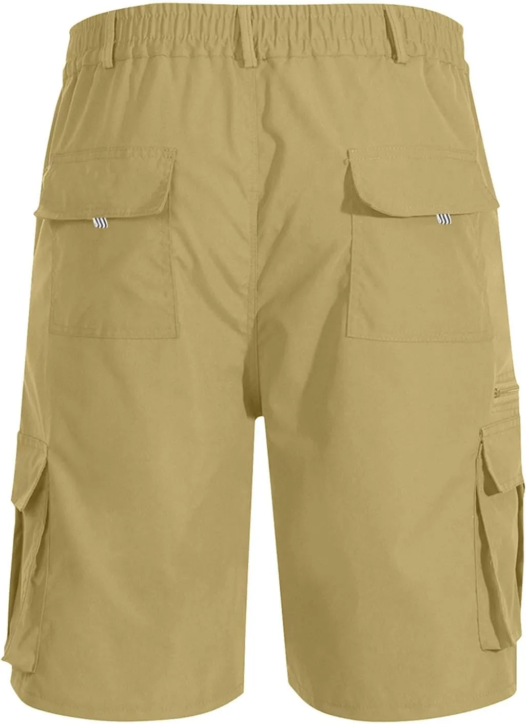 Cargo Shorts for Men Summer Lightweight Wide Leg Bermuda Shorts Button Baggy Outdoor Multi Pockets Work Hiking Pants