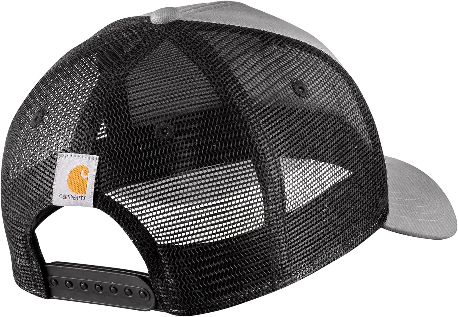 Carhartt Men's Canvas Mesh-Back C Patch Cap