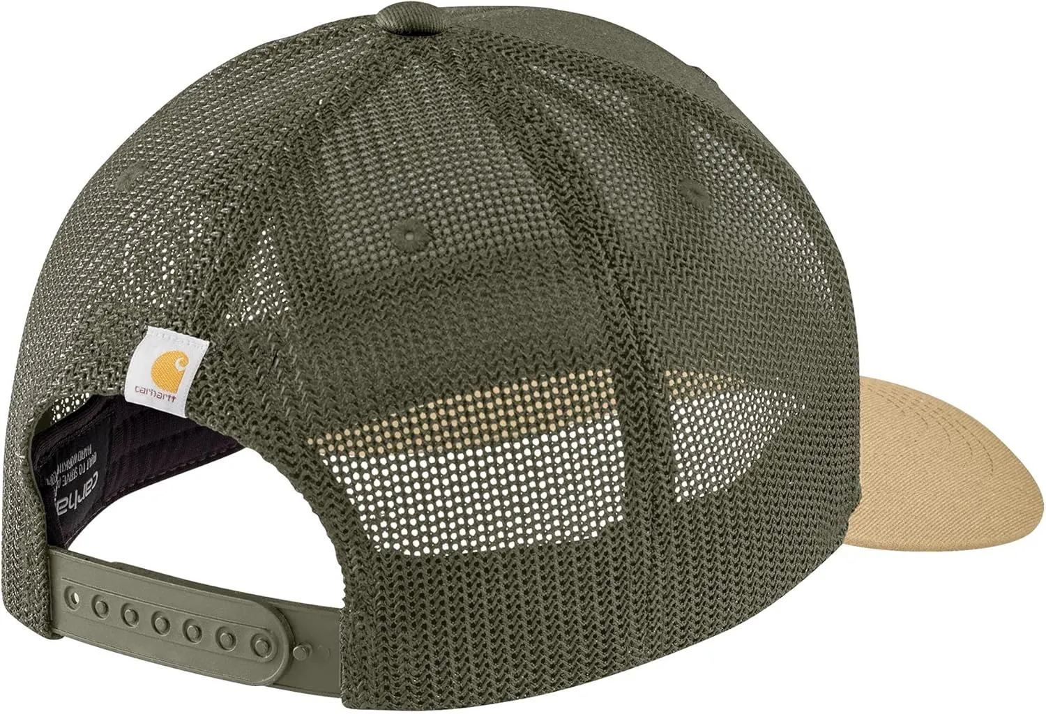 Carhartt Men's Canvas Mesh-Back Dog Patch Cap