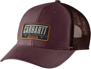 Carhartt Men's Canvas Mesh-Back Outlast Patch Cap