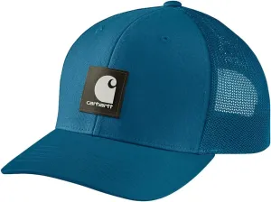 Carhartt Men's Rugged Flex Twill Mesh-Back Logo Patch Cap