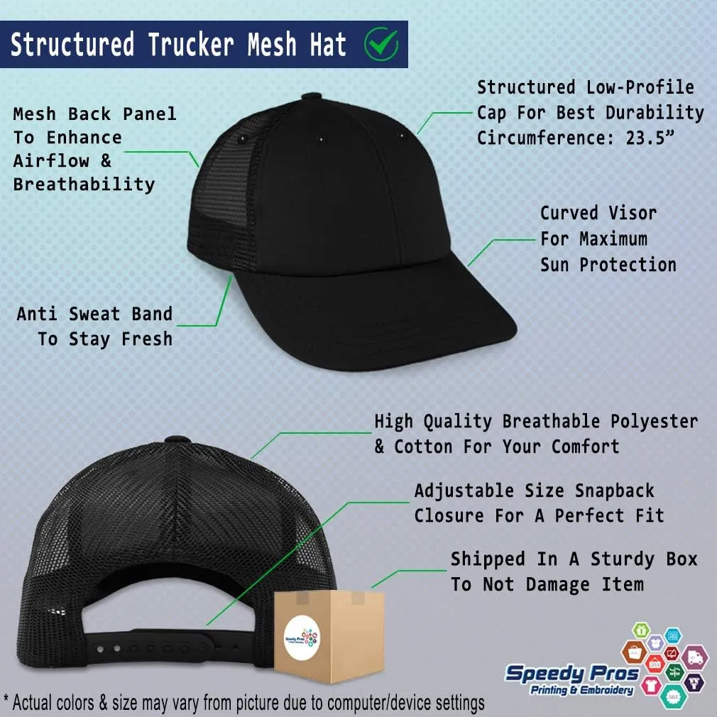 Custom Snapback Baseball Cap Bananas Embroidery Design Cotton Mesh Hat Snaps