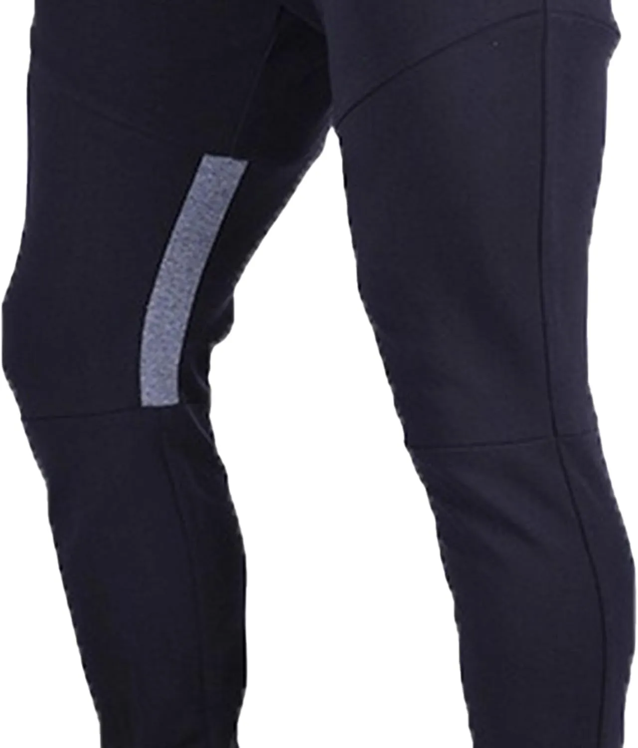 DGHM-JLMY Men's Joggers Workout Pants Casual Slim Fit Tapered Pant Gym Athletic Running Sweatpants with Zippers Pockets