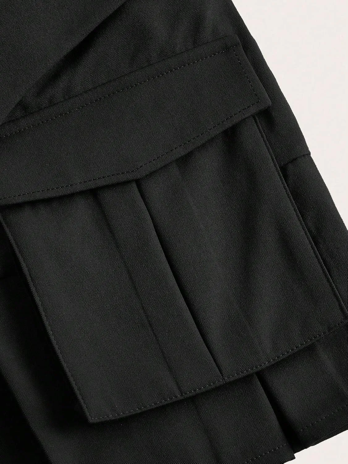 DIERAN Women's Summer Short Skirts Pocket Fold Pleated Mini Skirt Casual Mini Skirts