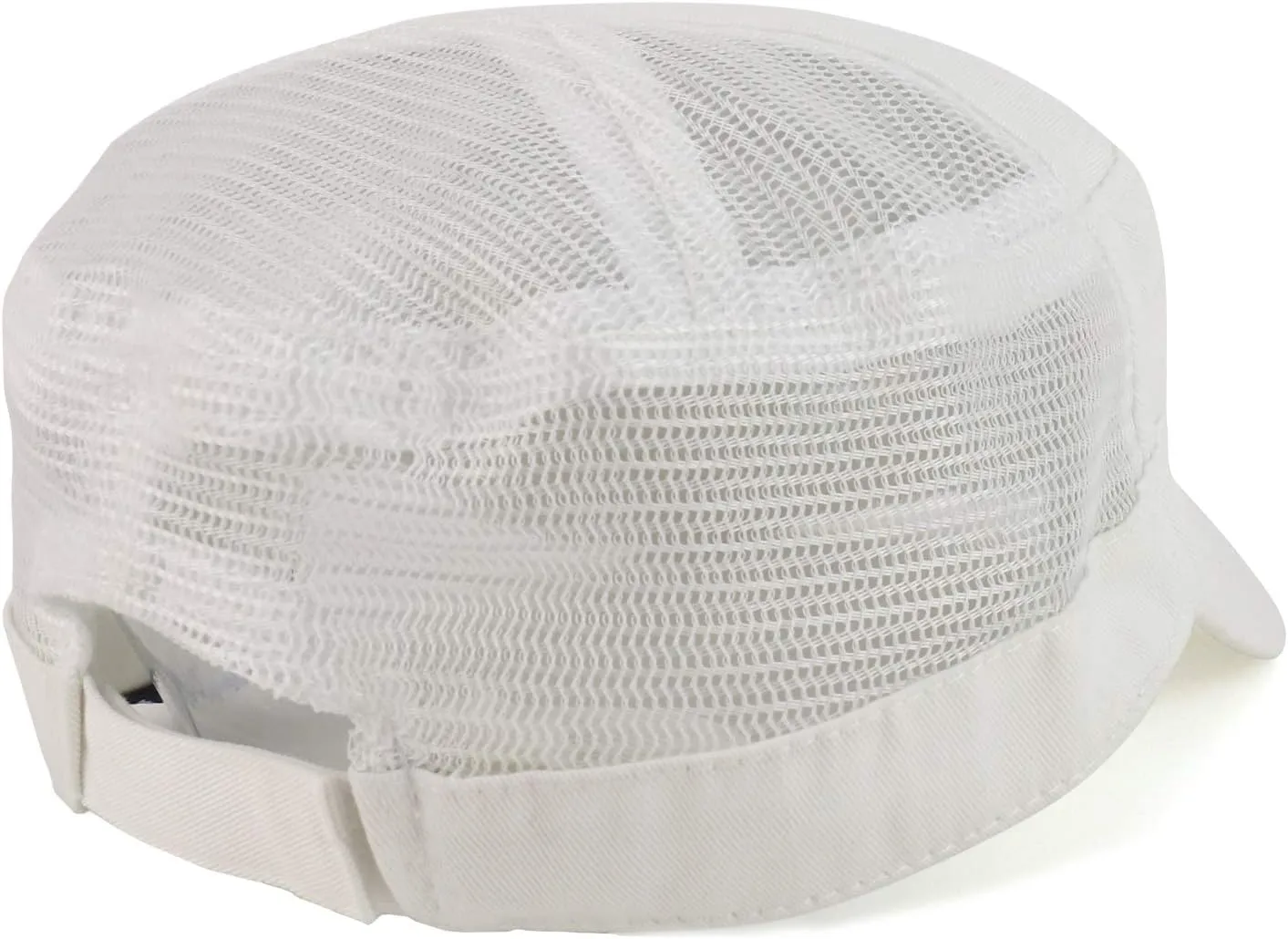 Enzyme Washed Cotton Twill Mesh Back Army Cap