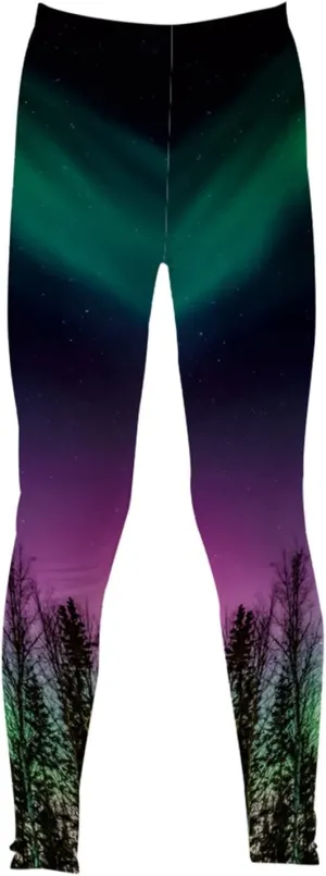 Girls' Printed Athletic Leggings Toddlers Active Stretch Leggings Kids Yoga Pants Performance Sports Tights