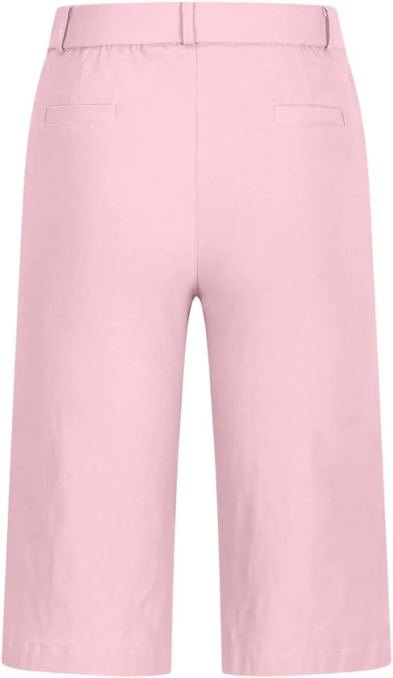 GOFULY Bermuda Shorts for Women Trendy 2025 Summer High Waisted Shorts Casual Straight Leg Comfy Solid Outfits with Pockets