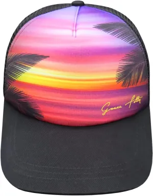 Grace Folly Foam Trucker Hat Snapback Mesh Baseball Cap for Men or Women