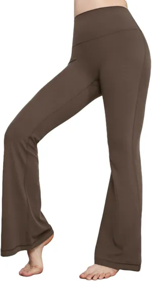 High-Waist Flare Legging,Bootcut Workout Pants,Flared Yoga Pants for Women,Stylish Activewear for Yoga,Pilates & Casual Wear