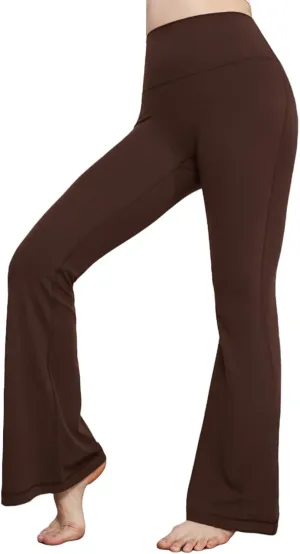 High-Waist Flare Legging,Bootcut Workout Pants,Flared Yoga Pants for Women,Stylish Activewear for Yoga,Pilates & Casual Wear