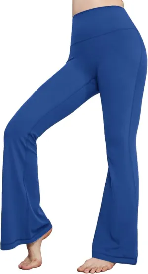 High-Waist Flare Legging,Bootcut Workout Pants,Flared Yoga Pants for Women,Stylish Activewear for Yoga,Pilates & Casual Wear