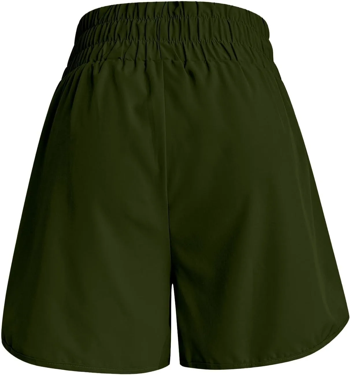 High Waisted Running Shorts for Women Summer Mesh Liner Quick Dry Sport Athletic Workout Shorts with Pockets Outfits