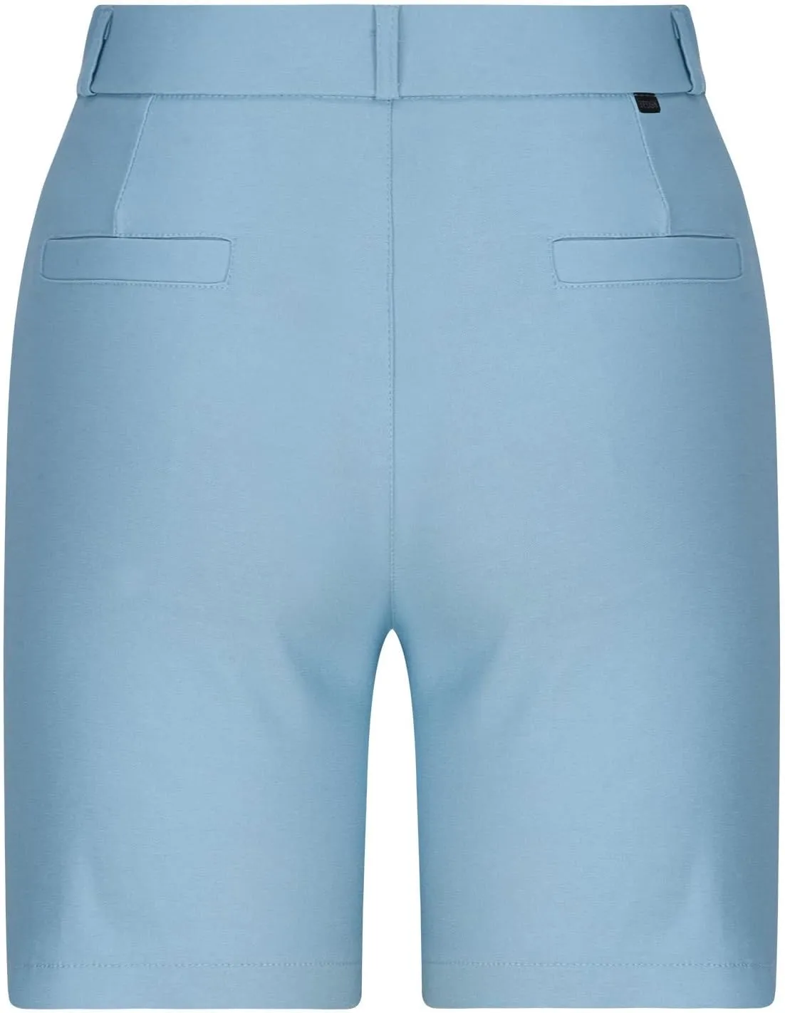hlysgo Women Stretch Twill Shorts 2024 Summer Casual Slim Fit Hiking Shorts with Pockets High Waisted Pull On Chino Shorts