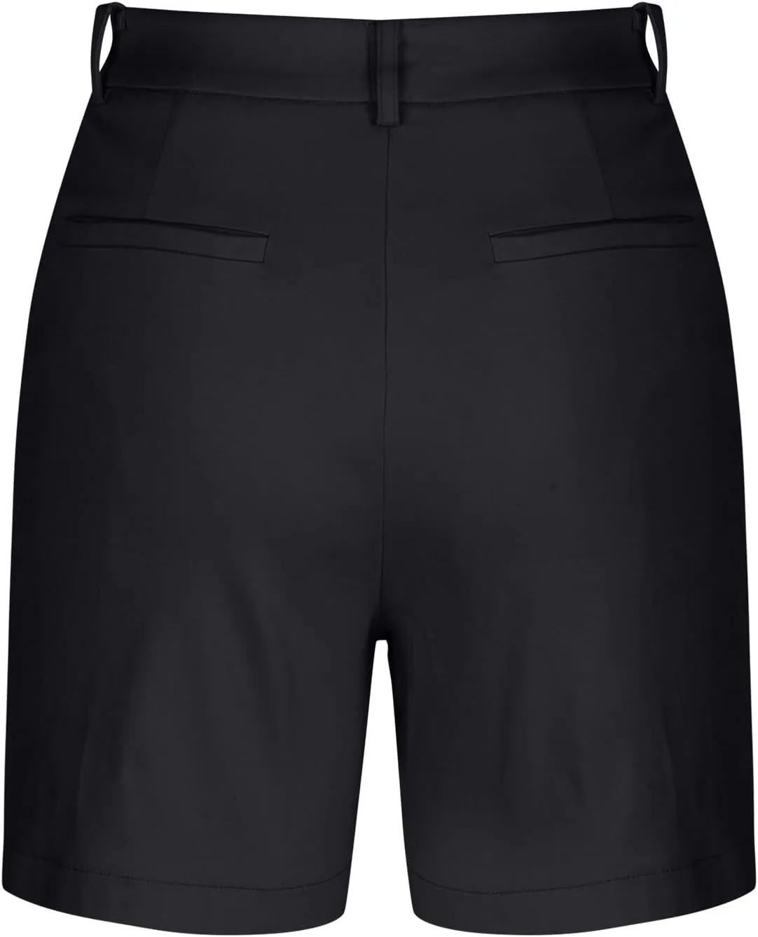 hlysgo Women Stretch Twill Shorts 2024 Summer Casual Slim Fit Hiking Shorts with Pockets High Waisted Pull On Chino Shorts