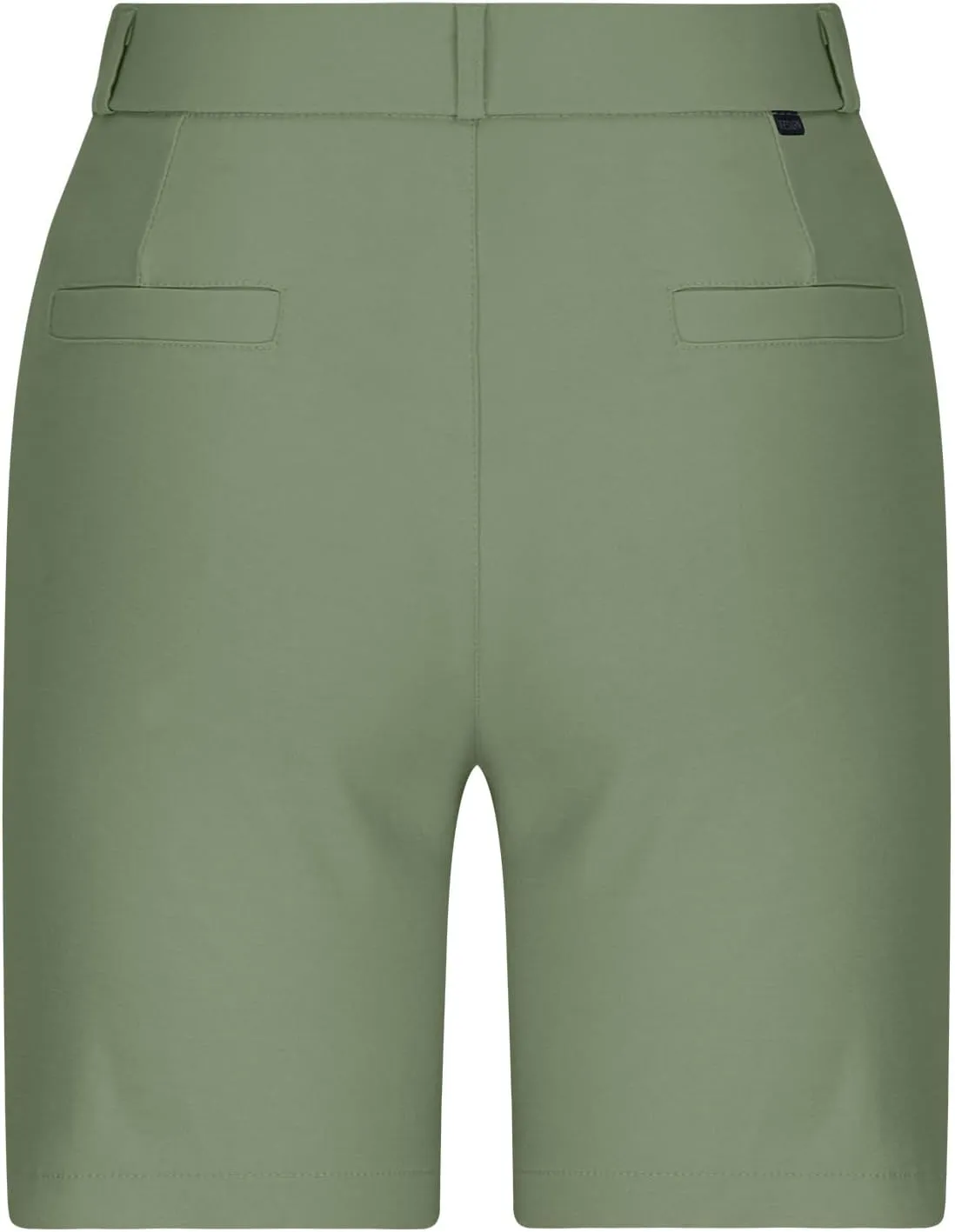 hlysgo Women Stretch Twill Shorts 2024 Summer Casual Slim Fit Hiking Shorts with Pockets High Waisted Pull On Chino Shorts