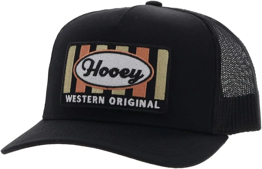 HOOEY Sudan Adjustable Snapback Trucker Mesh Back Hat with Logo