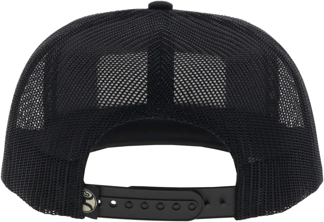 HOOEY Sudan Adjustable Snapback Trucker Mesh Back Hat with Logo