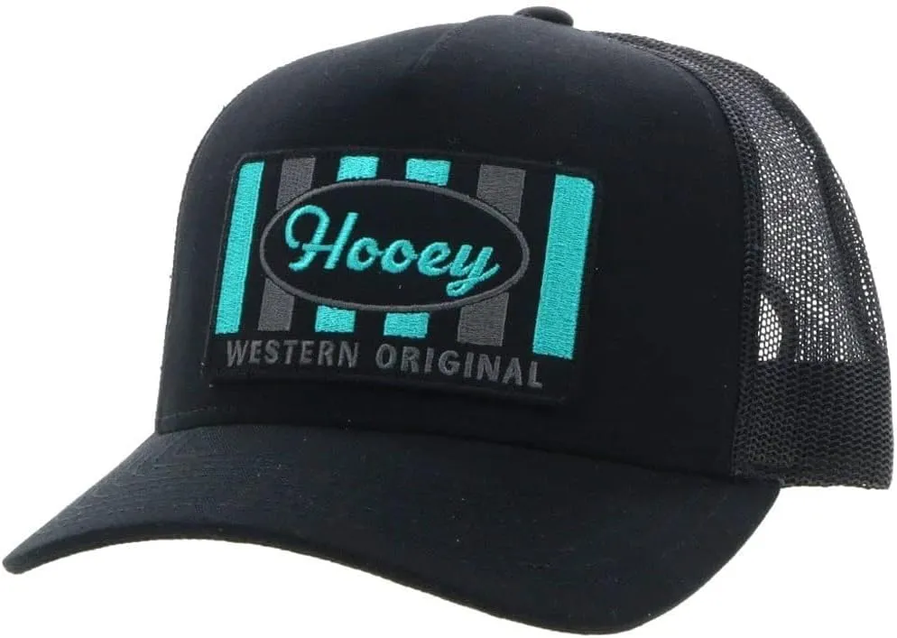 HOOEY Sudan Adjustable Snapback Trucker Mesh Back Hat with Logo