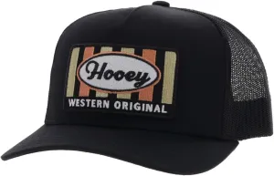 HOOEY Sudan Adjustable Snapback Trucker Mesh Back Hat with Logo