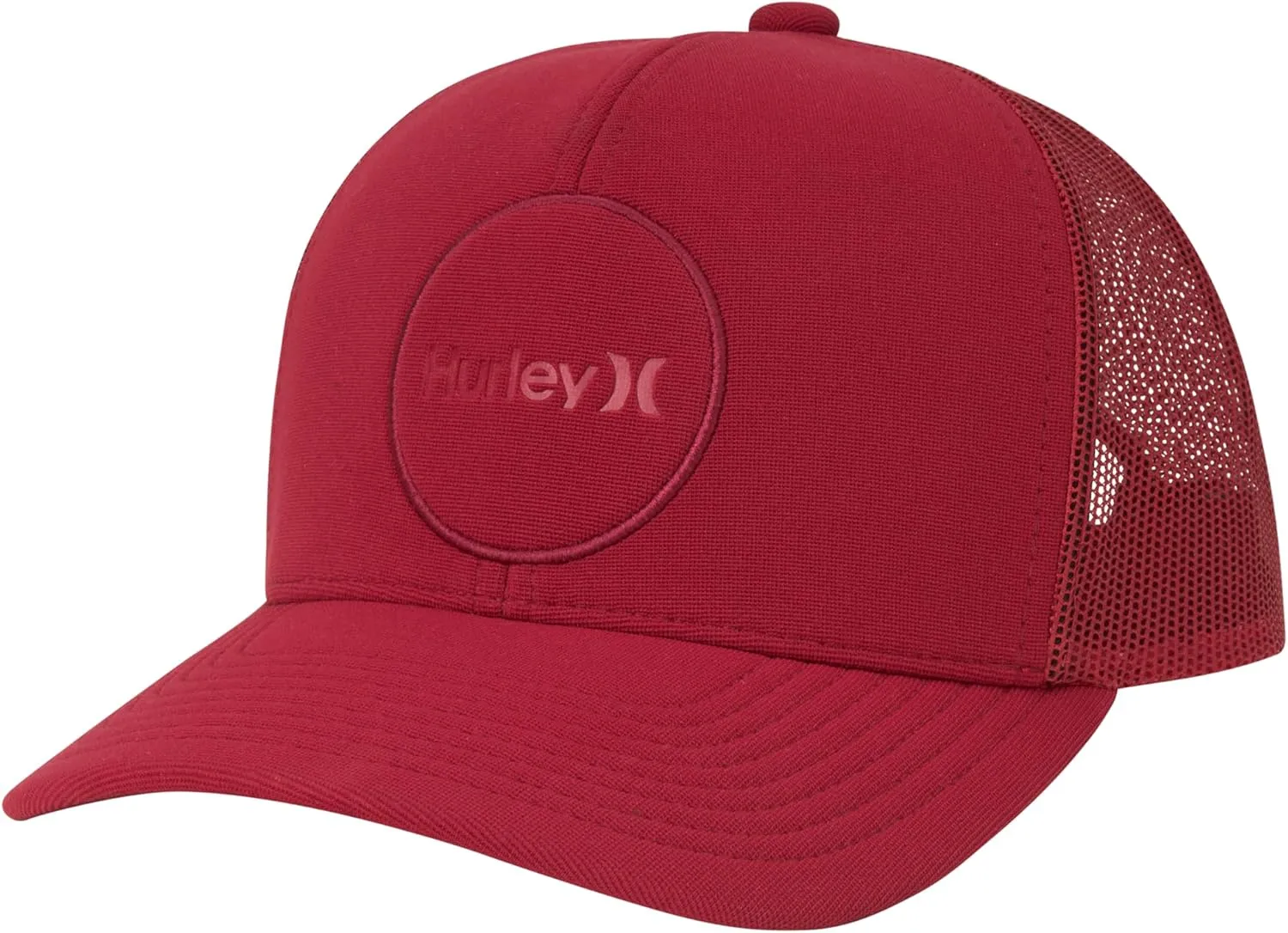 Hurley Men’s Offshore Trucker Hat - Curved Brim Mesh Baseball Cap and Hats for Men with Adjustable Snapback Closure