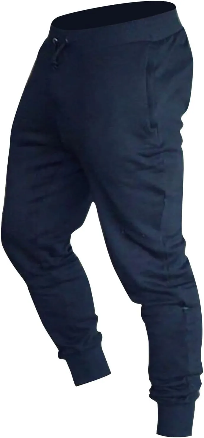 Joggers for Men Cargo,Men's Stretch Active Casual Fleece Pants Slim Fit Regular Pant with Pocket