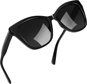 Joopin Oversized Cateye Sunglasses for Women Fashion Cat Eye Sun Glasses UV Protection Ladies Shades Sunnies