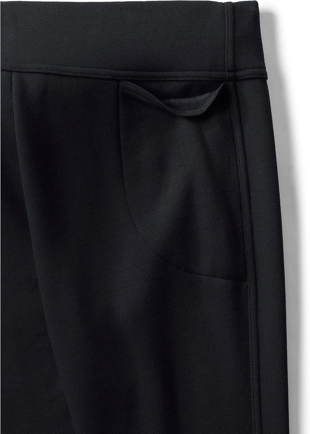 Lands' End Women's High Rise Serious Sweats Fleece-Lined Pocket Leggings