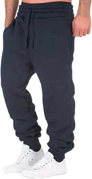 LCMTWX Men's Sweatpants Trouser Casual Printed Overalls Pocket Pants Casual Sport Splicing Work Men's Pants Boy
