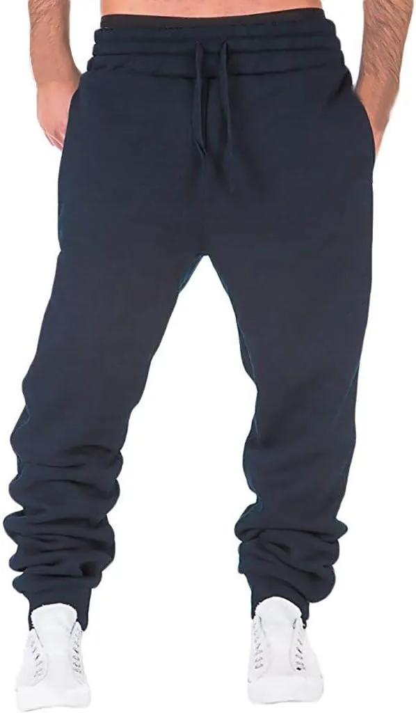 LCMTWX Men's Sweatpants Trouser Casual Printed Overalls Pocket Pants Casual Sport Splicing Work Men's Pants Boy
