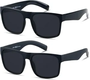LYZOIT Extra Large Sunglasses for Big Wide Heads Mens Polarized XL Oversized Square Sun Glasses