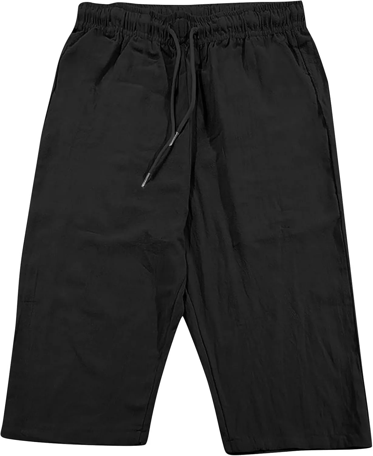 Man Pleated Straight Leg Basic Long Leg Loose Fit Pants for Mens Linen Fall Summer 2025 Y2K