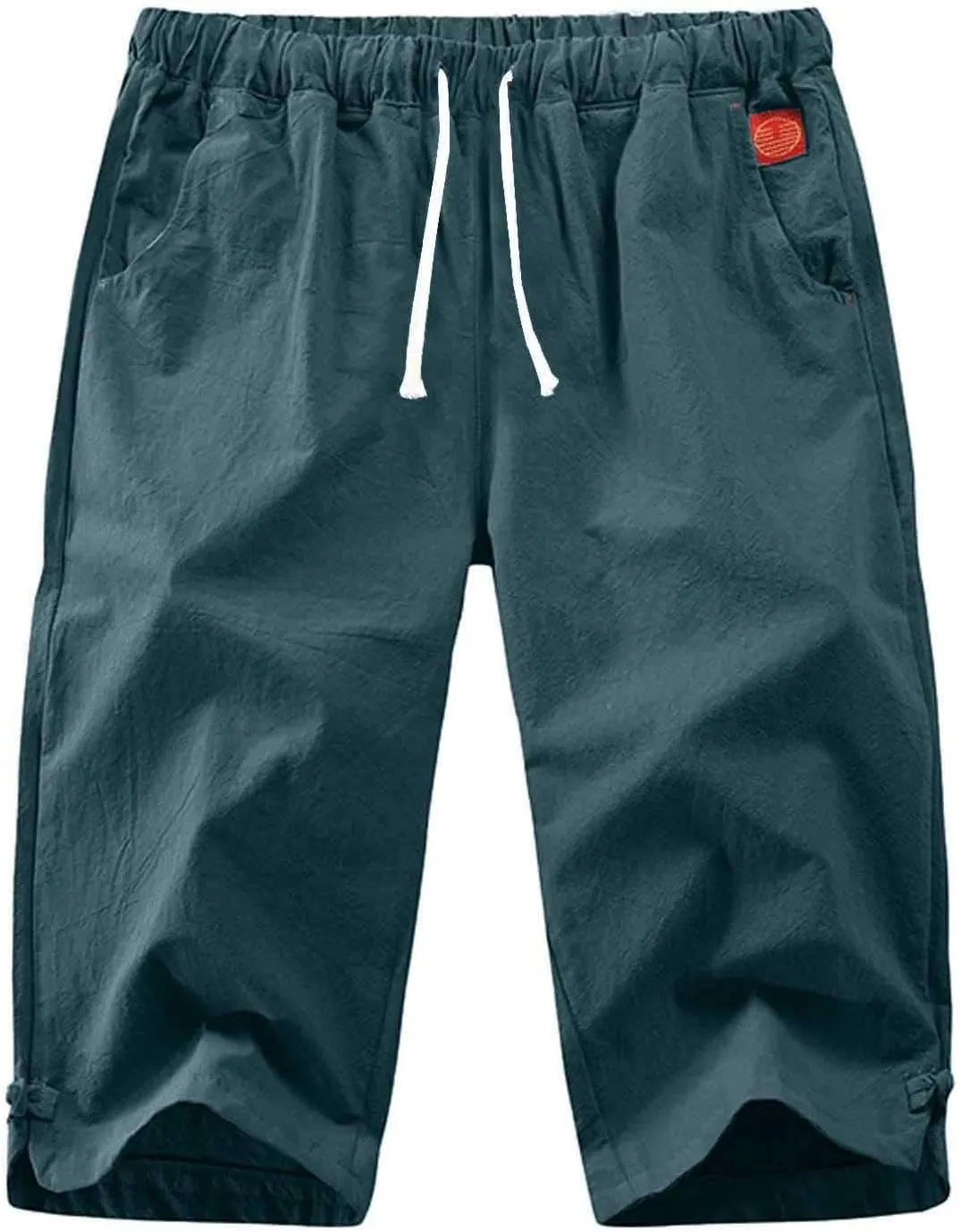 Man Pleated Straight Leg Basic Long Leg Loose Fit Pants for Mens Linen Fall Summer 2025 Y2K