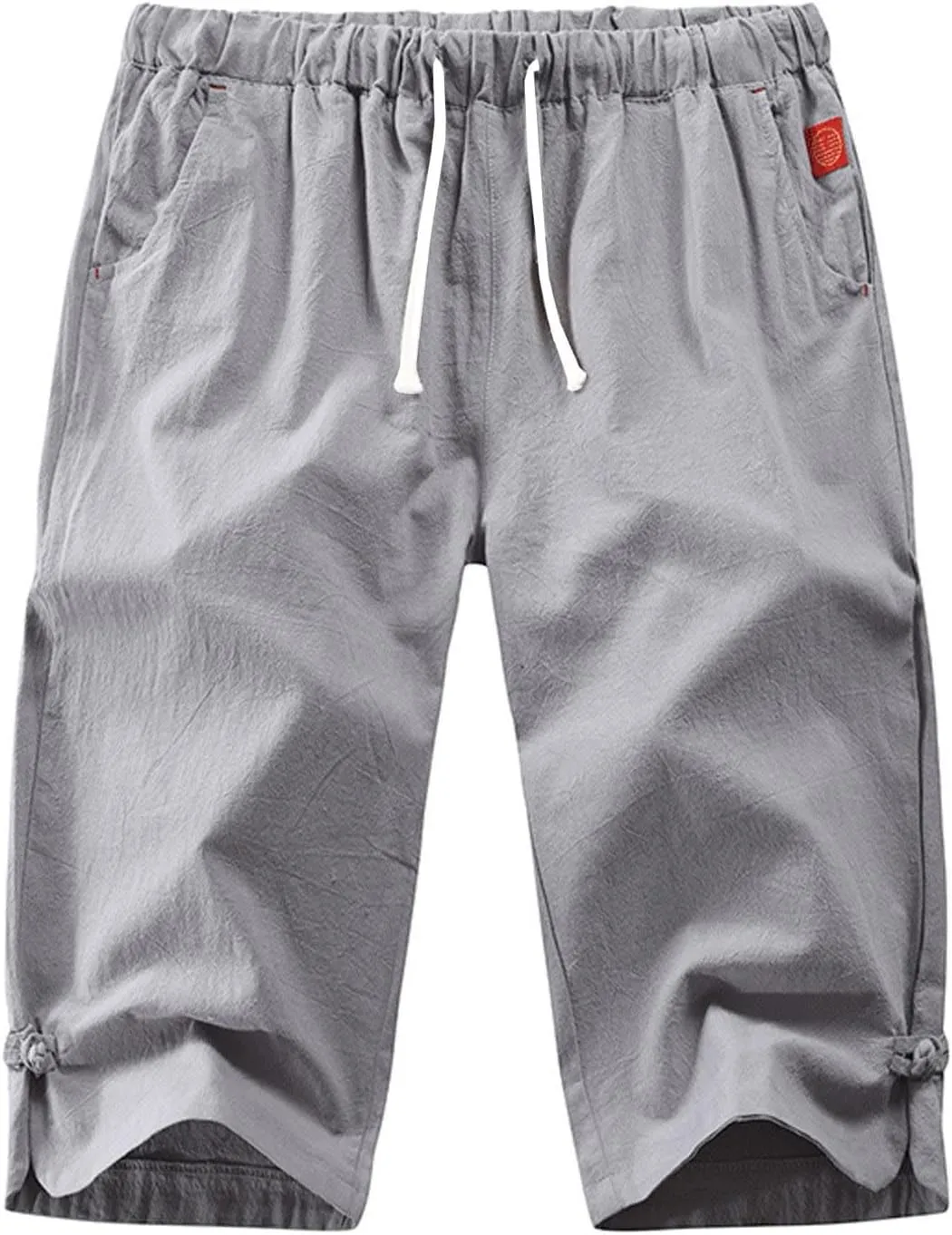 Man Pleated Straight Leg Basic Long Leg Loose Fit Pants for Mens Linen Fall Summer 2025 Y2K