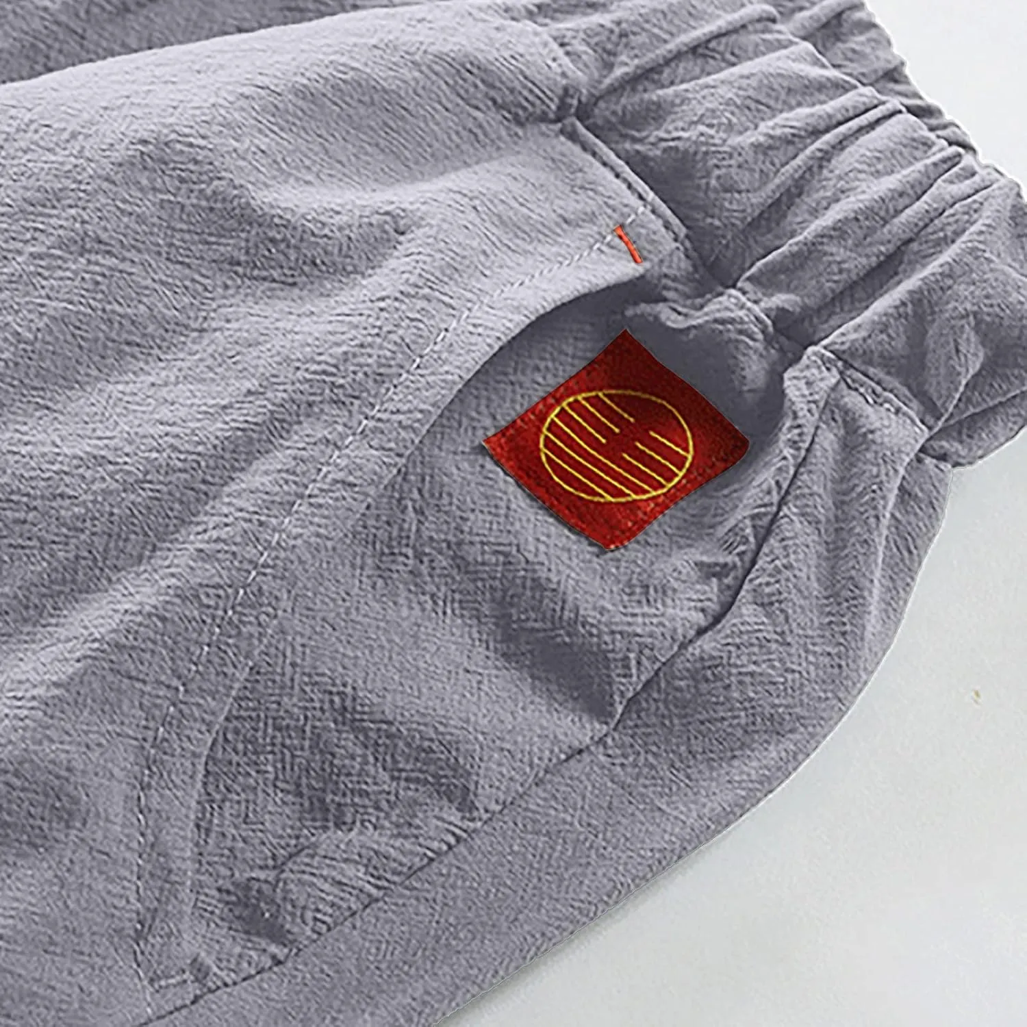 Man Pleated Straight Leg Basic Long Leg Loose Fit Pants for Mens Linen Fall Summer 2025 Y2K