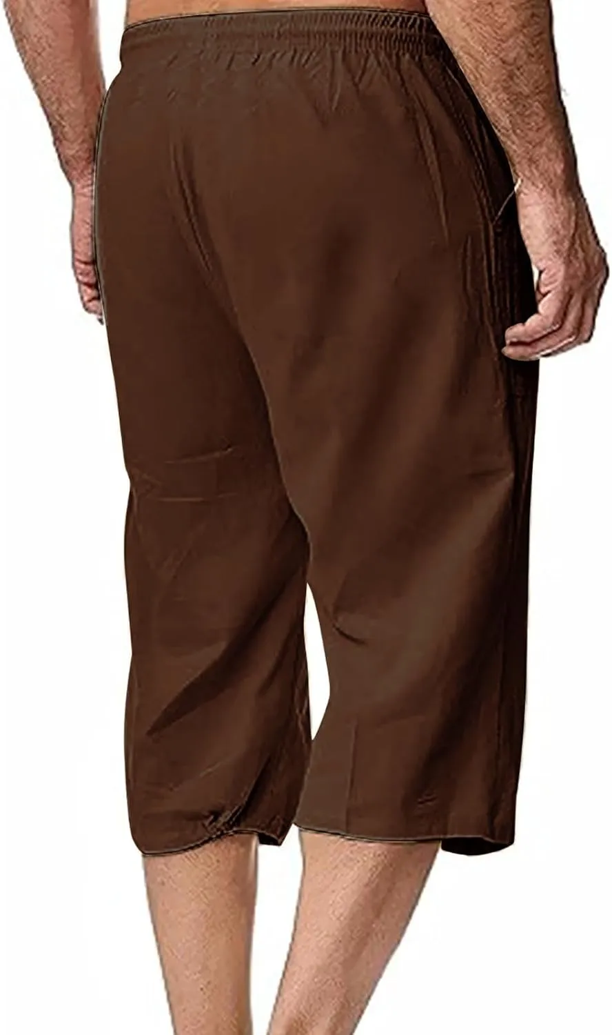 Man Pleated Straight Leg Basic Long Leg Loose Fit Pants for Mens Linen Fall Summer 2025 Y2K