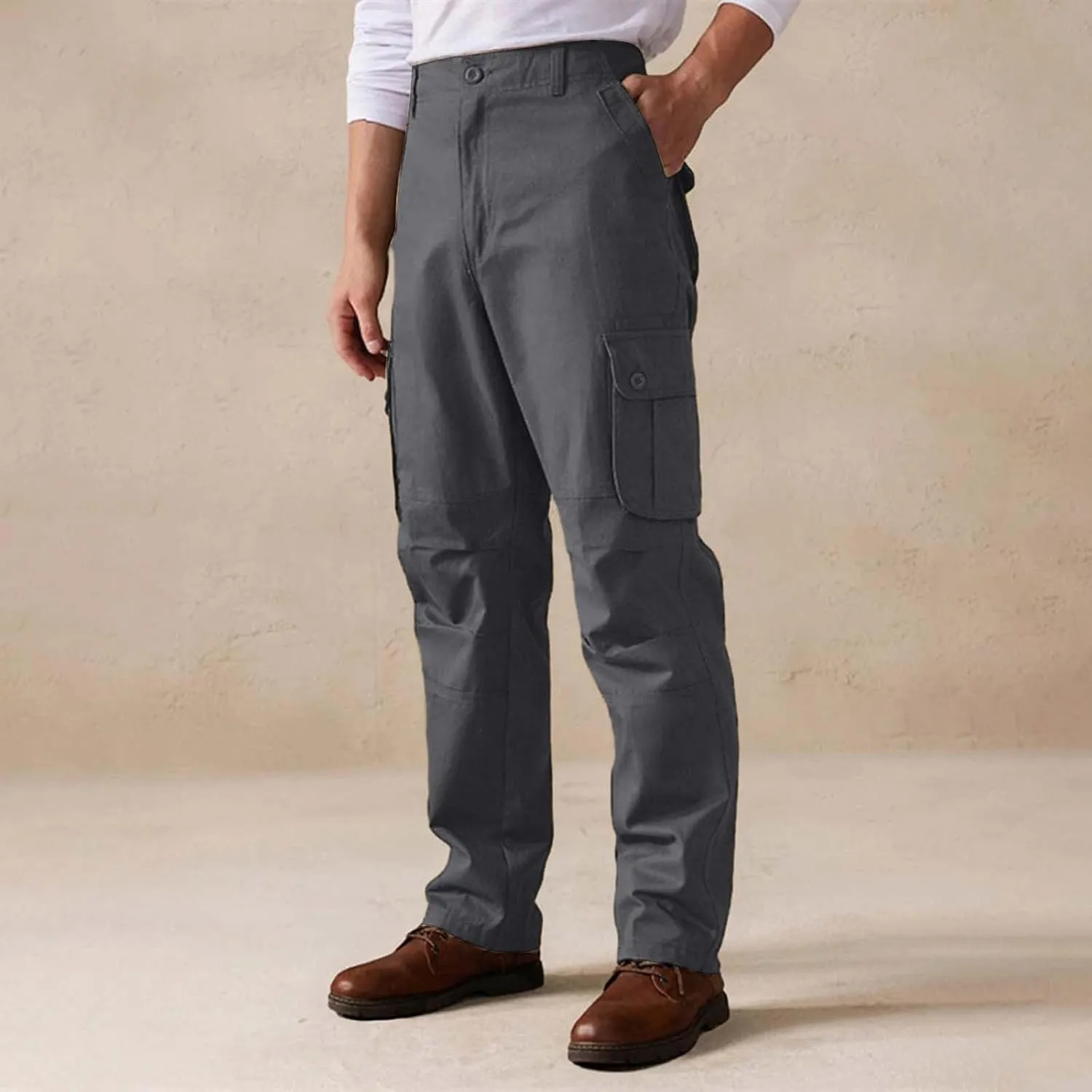 Mens 2024 Tactical Pants Casual Cargo Pants Hiking Pants Workout Joggers Work Sweatpants Lightweight Pants Outdoor