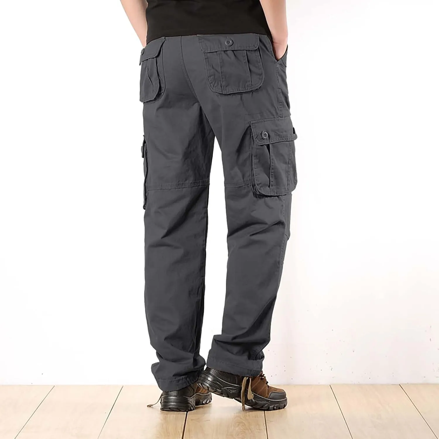 Mens 2024 Tactical Pants Casual Cargo Pants Hiking Pants Workout Joggers Work Sweatpants Lightweight Pants Outdoor