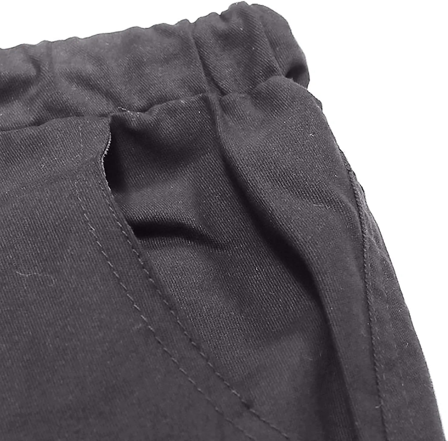 Men's Athletic Joggers Stretch Sweatpants with Zipper Pockets Running Workout Gym Track Golf Pants for Men